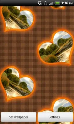 Heart Photo Frames android App screenshot 0