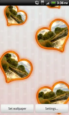 Heart Photo Frames android App screenshot 1